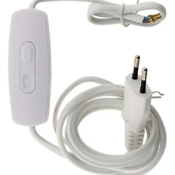 Variateur pour LED de 1 à 50 W précablé avec fiche 6A coloris blanc- Best