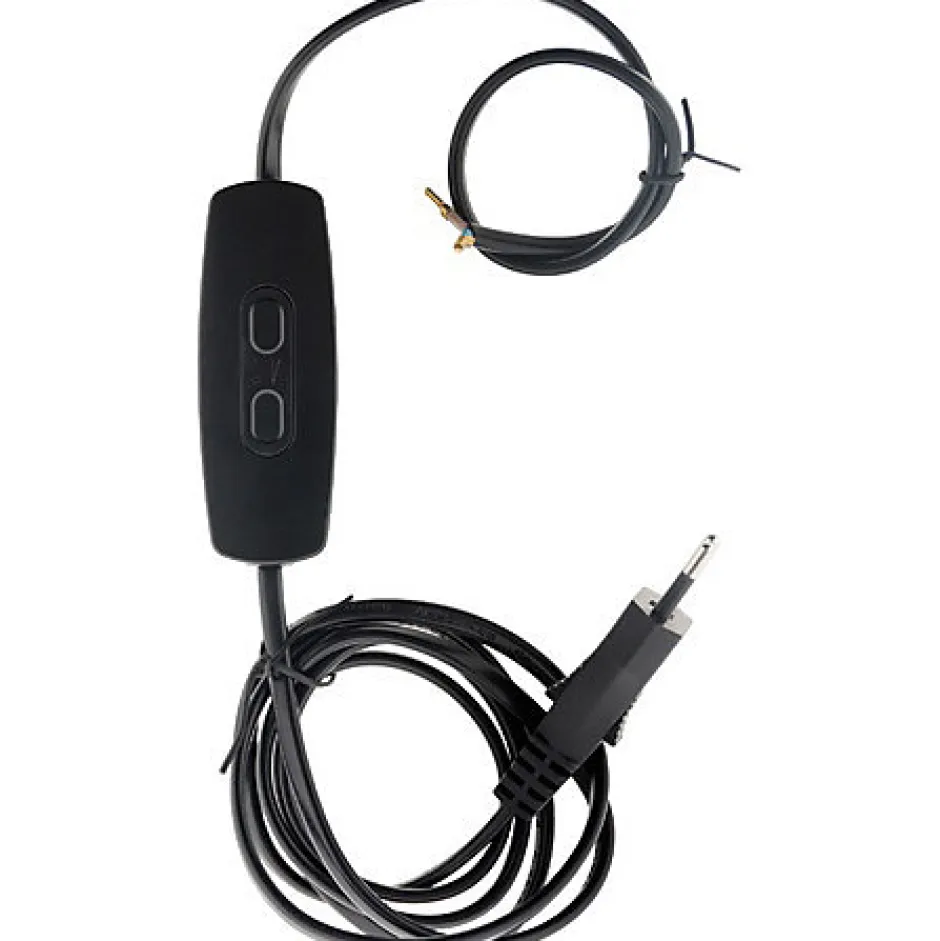 Variateur universel pré-câbléplastique noir brillant^ Clearance