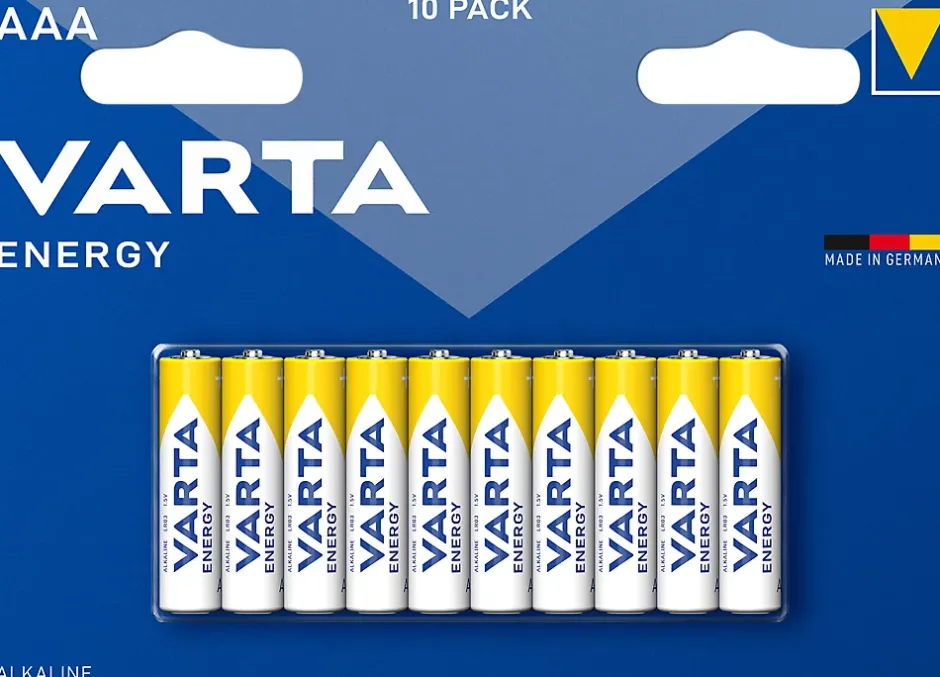 - Pack de 2 - Blister de 10 Piles Alcalines ENERGY AAA-Varta Outlet