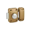 Verrou à bouton Apache pour porte intérieure, acier, époxy or -^Thirard Hot