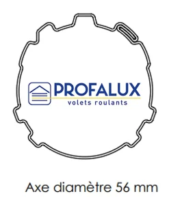 VERROU 4 ELEMENTS POUR AXE DE 56 + VIS^Profalux Hot