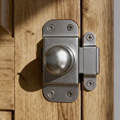 Verrou automatique 35 mm acier zingué-Diall New