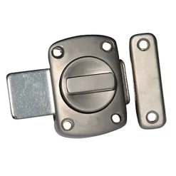 Verrou automatique 40 mm acier zingué^Diall Discount