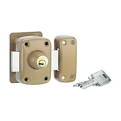 Verrou de haute sûreté Transit à double cylindre 45 mm-Thirard New