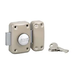 Verrou de sûreté bouton/cylindre Apache 45 mm-Thirard Outlet