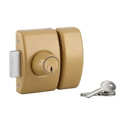 Verrou de sûreté design à double cylindre 40 mm^Thirard Discount