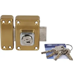 Verrou double entrée ø26 mm L. 45mm-Bricard Discount