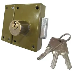 Verrou double entrée 11 x 8.2 x 9 mm- Sale