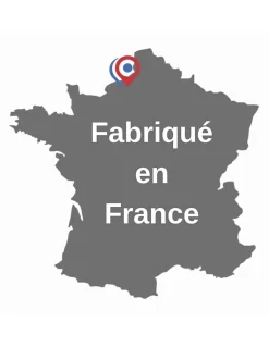 Verrou double entrée Rafale pour porte d'entrée, cylindre 45mm, acier, 3 clés, époxy bonze --Thirard Sale