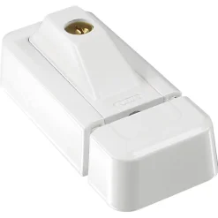 Verrou pour fenêtre blanc avec cales pour fixation de la gâche inclus^Abus Outlet