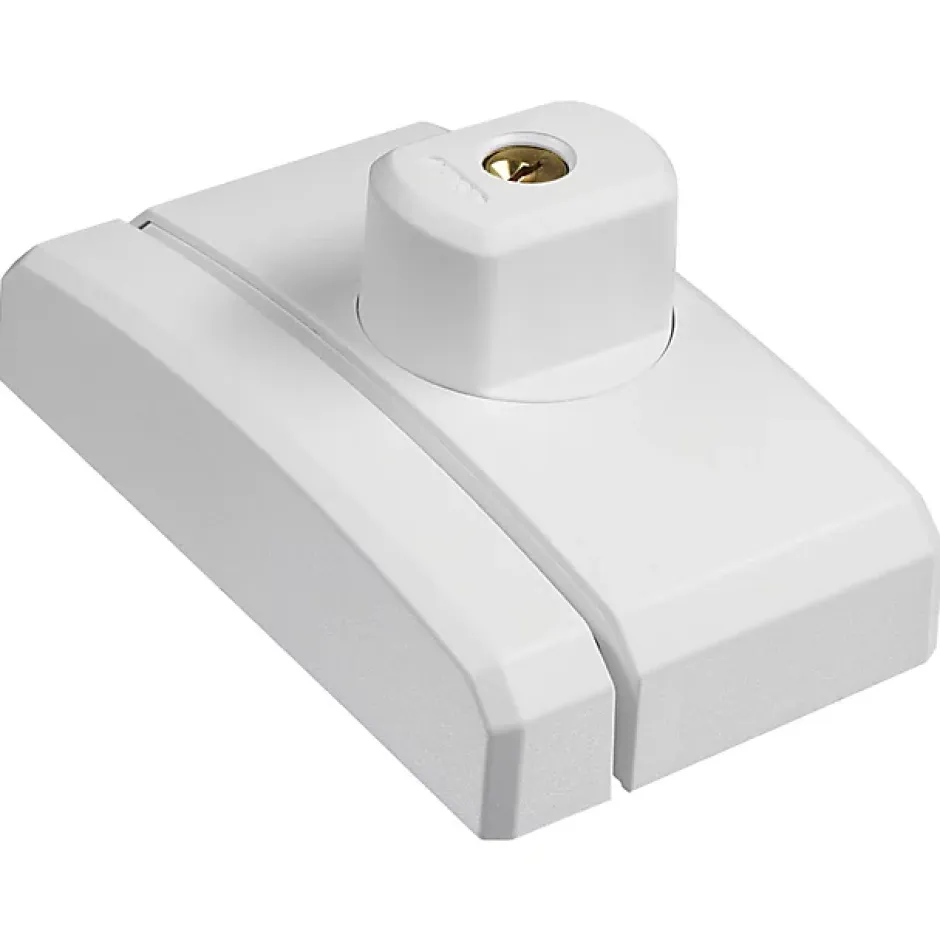 Verrou pour fenêtre/baie acier blanc-Abus Online