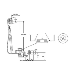 Vidage baignoire VILLEROY ET BOCH^Villeroy & Boch Best