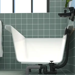 Vidage de baignoire automatique à câble sortie orientable à 360° finition noire^Valentin Online