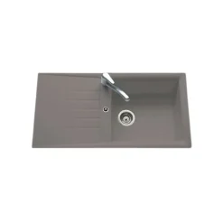 Vidage manuel 1 bac CUIPD366 pour évier Emeraude - Siphon gain de place-Cuisissimo Discount