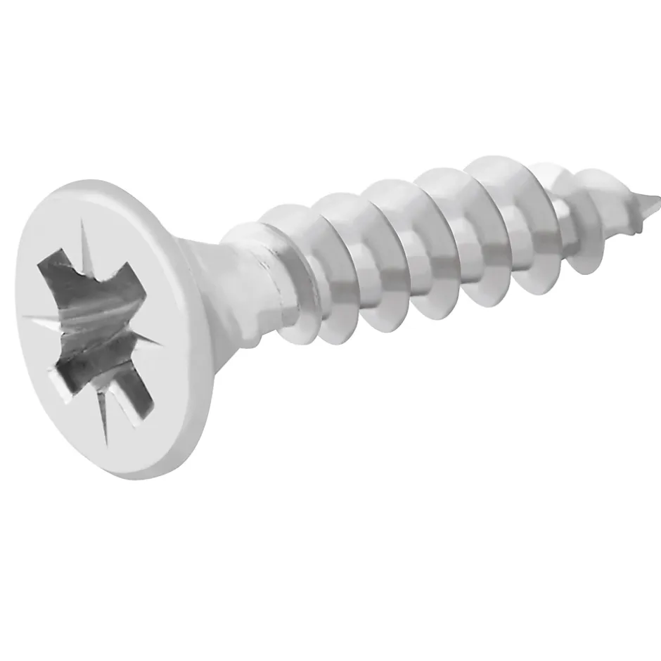 Vis à bois en acier inoxydable A2 pozidriv 4x20 mm - 200 pièces^Diall Best