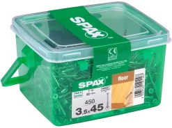 Vis à bois pour plancher Wirox torx Spax 3,5x45mm - 450 pièces-Spax France Hot