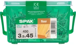 Vis à bois pour plancher Wirox torx Spax 3,5x45mm - 450 pièces-Spax France Hot