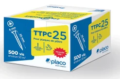 Vis autoperceuse TTPC 25 ® vendue par 500 pièces^Placo Clearance