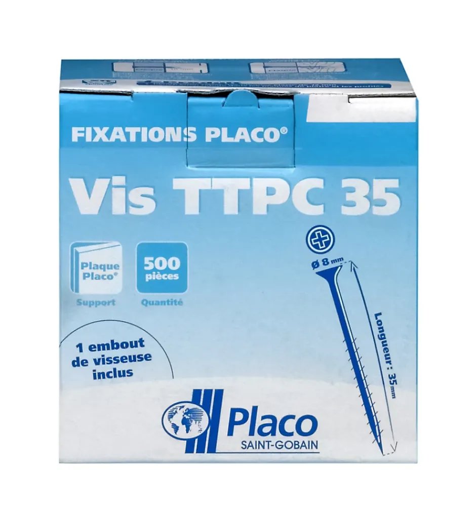 Vis autoperceuse TTPC 35 ® vendue par 500 pièces-Placo