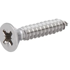 Vis autoperceuses fraisées en acier inoxydable A2, 4,8x25 mm - 25 pièces^Diall New