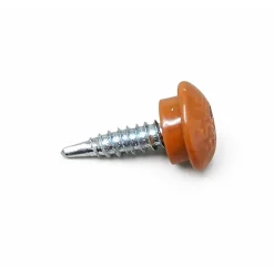 Vis autoperceuses toiture EPDM pour bois TX25 RAL 8004 Brun cuivré 4,8 x 20 mm 250 pièces^Essve Outlet