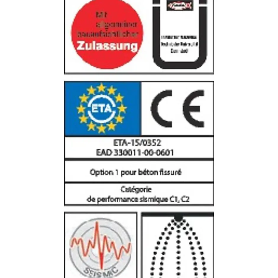 Vis béton - - FBS II US - 10 x 70 mm - Boîte de 50-Fischer Hot