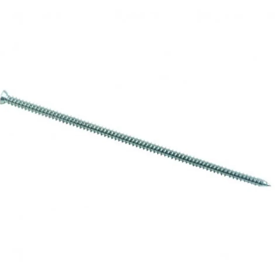 Vis béton pour fixation de châssis tête fraisée Torx T30 Zingué - 7,5 x 132 mm- Vendu par 100-Lennie New