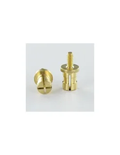 Vis Cheville Laiton 8X22 M3/7 - 6 - 100 pièces-Vis Express Discount