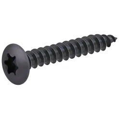 Vis de charnière zinguée noire 7x50 mm - 20 pièces^Diall Clearance