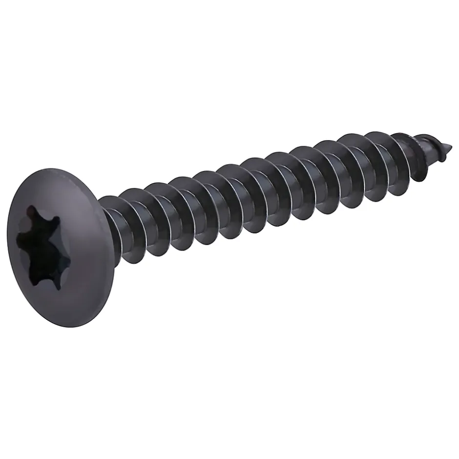 Vis de charnière zinguée noire 7x50 mm - 20 pièces^Diall Clearance