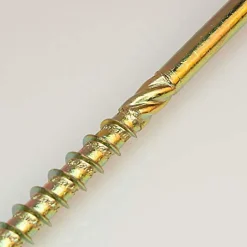 Vis de construction en bois à tête disque, zinguée jaune, 5 x 70 mm 200 pcs^Domax Clearance