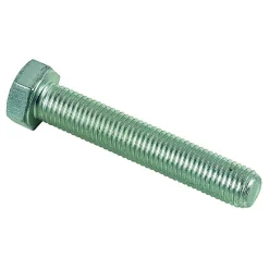 Vis hexagonale totalement filetée 16 x 120 mm classe 8.8 zinguée blanc - boîte de 25 --Lennie Online