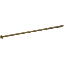 Vis pour charpente en bois, revêtement organique, 6,7x200 mm - 50 pièces^Diall Hot