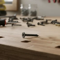 Vis pour plaque de plâtre (universelle), noir mat, 3,5x25 mm - 1000 pièces^Diall Sale