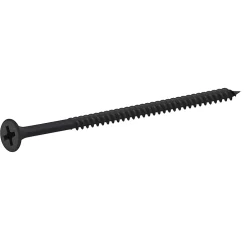 Vis pour plaque de plâtre (universelle), noir mat, 4,2x80 mm - 200 pièces^Diall Hot