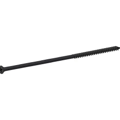 Vis pour plaque de plâtre (universelle), noir mat, 4,8x140 mm - 200 pièces^Diall Best