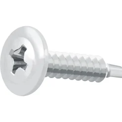 Vis zinguée autoperceuses à tête à collerette, 4,2x19 mm - 100 pièces-Diall Hot