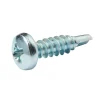 Vis zinguée autoperceuses à tête cylindrique, 4,2x16 mm - 25 pièces^Diall Best