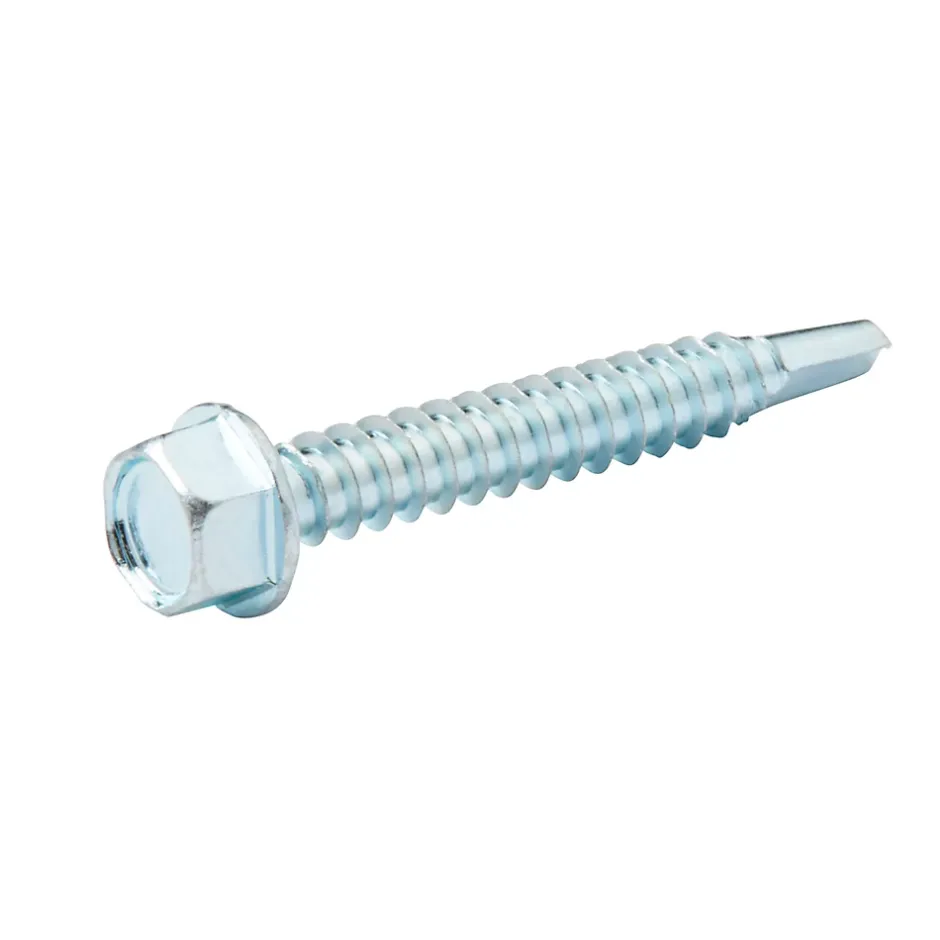 Vis zinguée autoperceuses à tête hexagonale, 5,5x38 mm - 25 pièces-Diall Sale