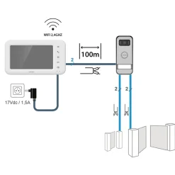 Visiophone connecté Elia Smart 7