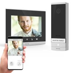 Visiophone connecté Connect 2 avec moniteur tactile 7''^Extel