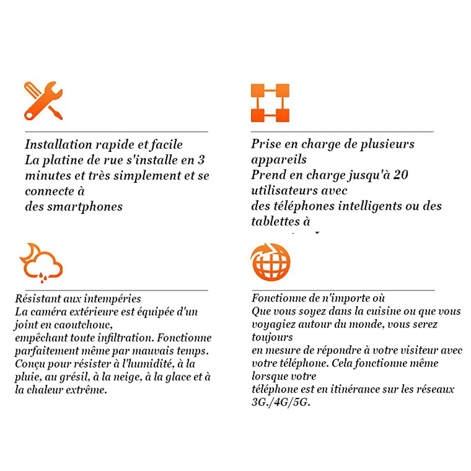 Visiophone connecté wifi avec écran tactile-Automatisme Passion Sale