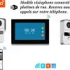 Visiophone connecté wifi double platine de rue pour maison à 2 entrées^Automatisme Passion Outlet