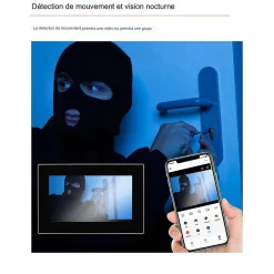 Visiophone connecté wifi pour maison à étages avec 3 écrans^Automatisme Passion Online