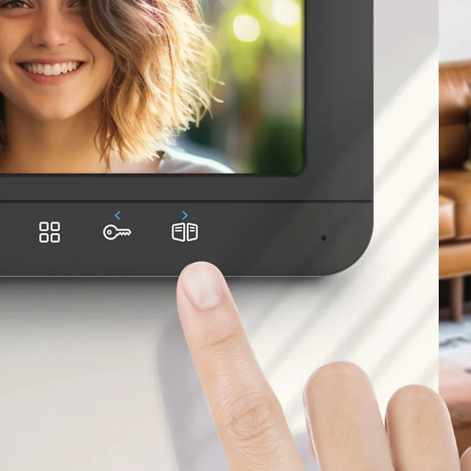 Visiophone couleur - 2 fils - double commande - Prima - - 112300-Avidsen Sale