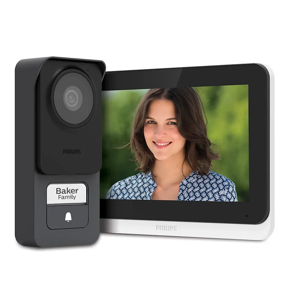 Visiophone filaire 7" tactile et ultra plat - WelcomeEye Lite 2 - - 531047-Philips Sale