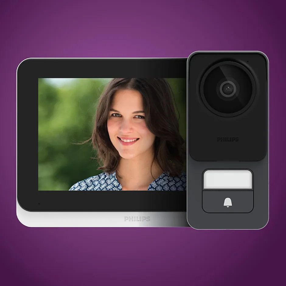 Visiophone filaire 7" tactile et ultra plat - WelcomeEye Lite 2 - - 531047-Philips Sale