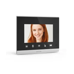 Visiophone filaire écran 4'' et touches tactiles platine de rue 70 mm - Compact - - 720315^Extel Hot