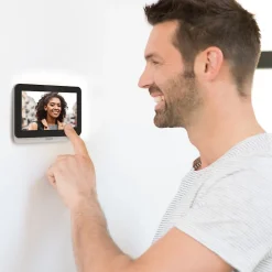 Visiophone filaire et connecté Image qualité 3K WelcomeEye Connect 3 avec transformateur^Philips Outlet