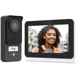 Visiophone filaire et connecté 3K WelcomeEye Connect 3 avec écran supplémentaire et transformateur-Philips Hot